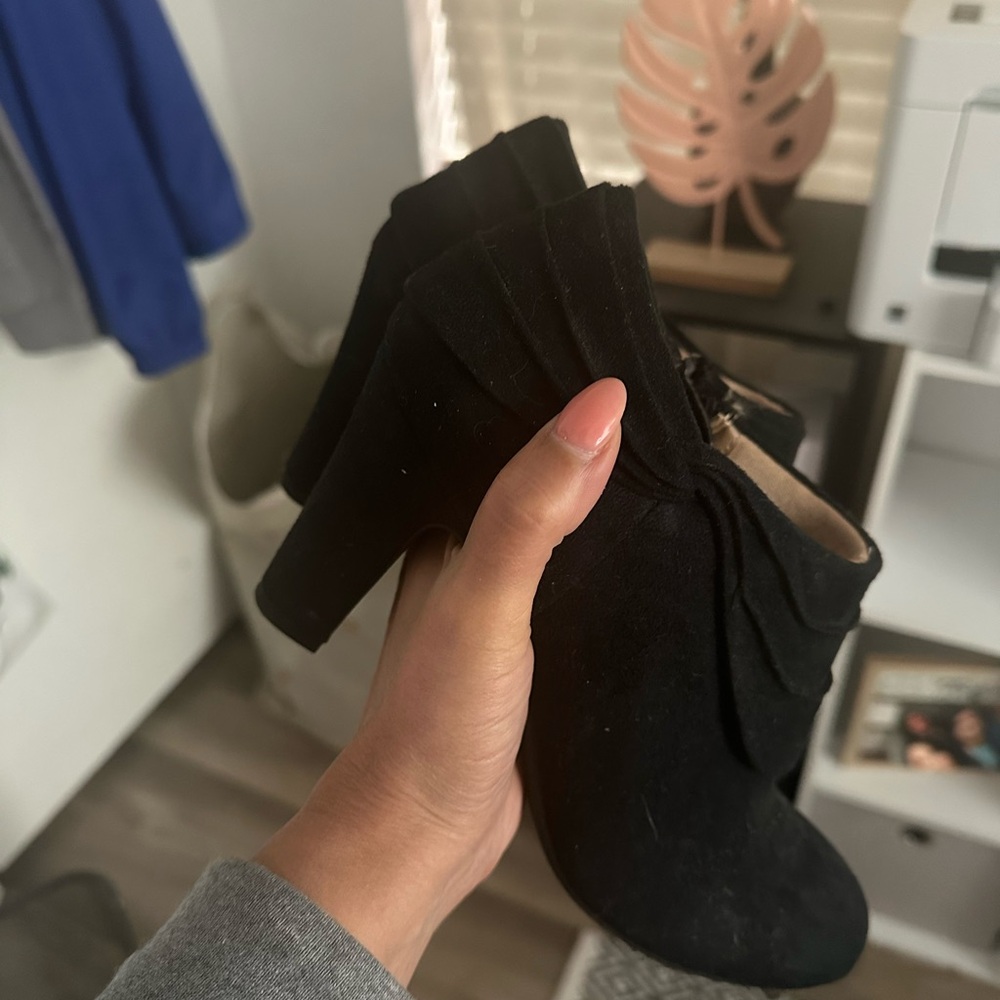 Elegant Black Women's Ankle Boots